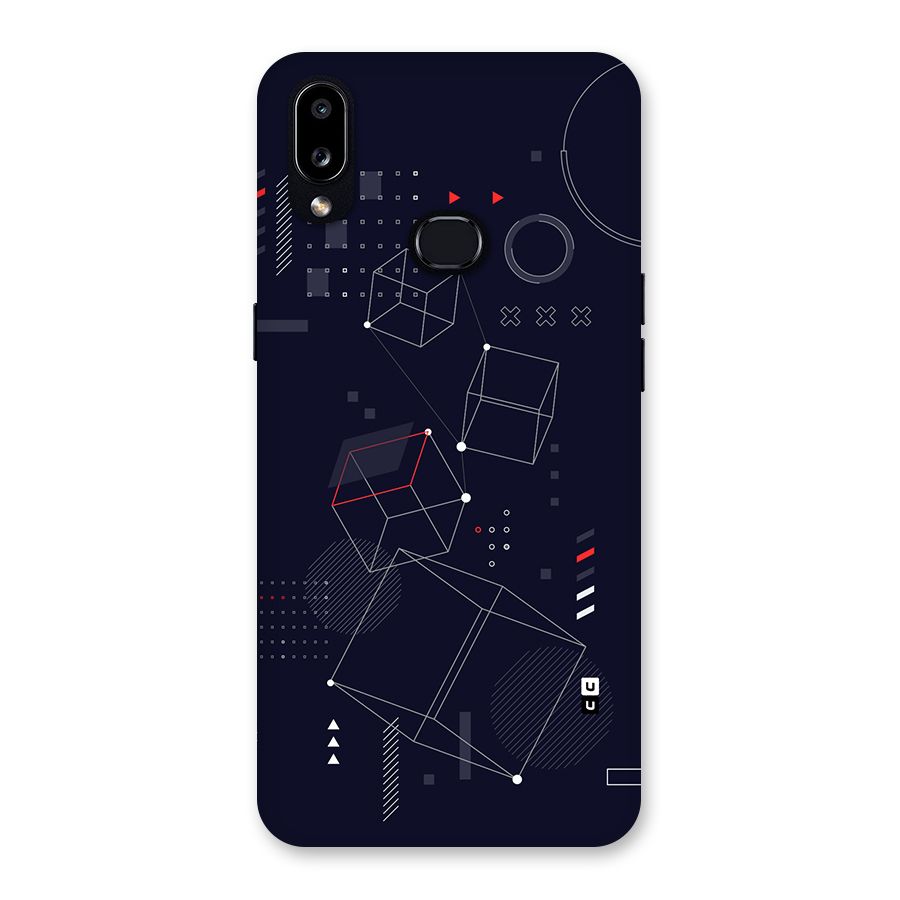 Royal Abstract Shapes Back Case for Galaxy A10s