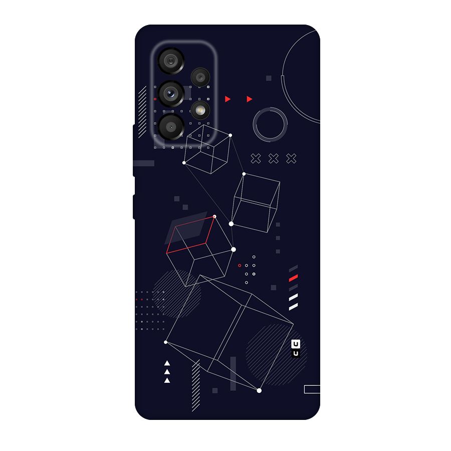 Royal Abstract Shapes Back Case for Galaxy A53 5G