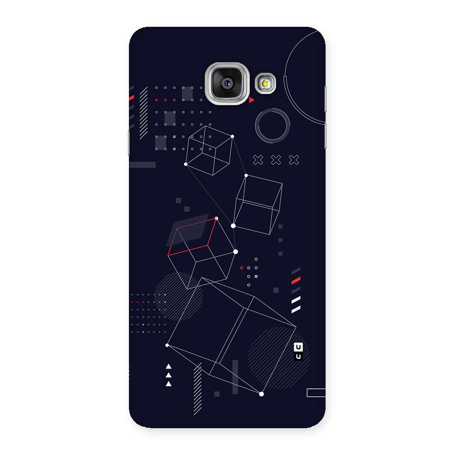 Royal Abstract Shapes Back Case for Galaxy A7 (2016)