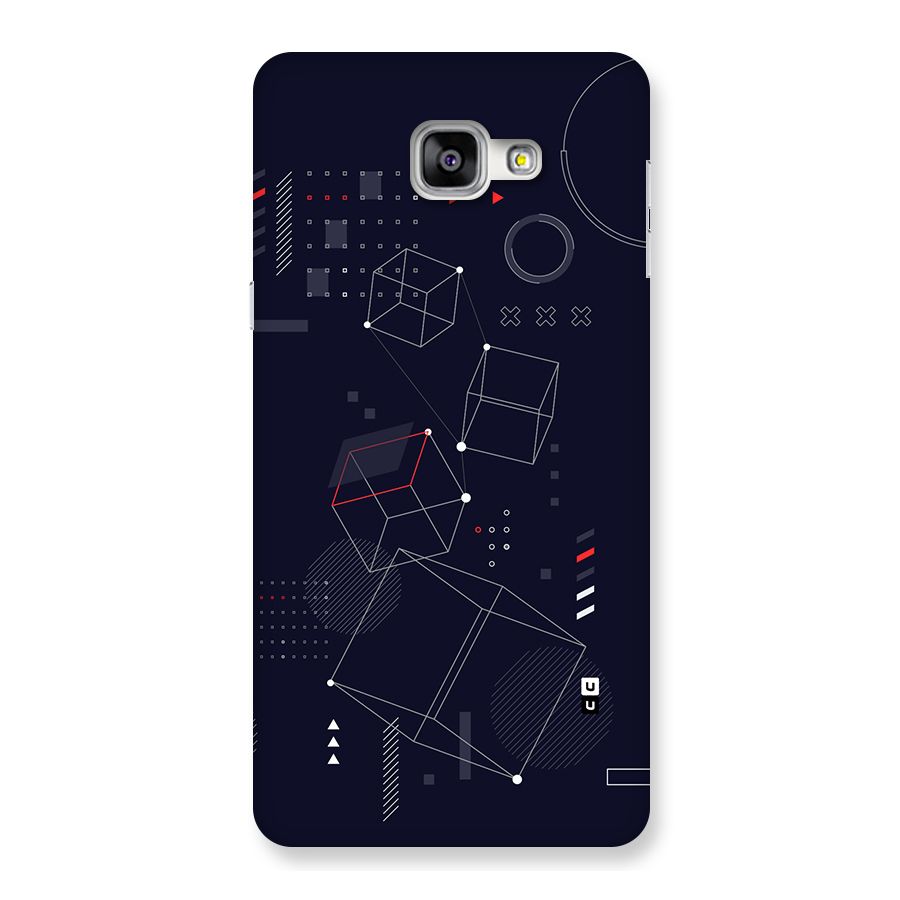 Royal Abstract Shapes Back Case for Galaxy A9