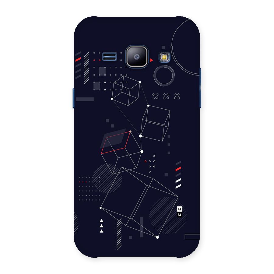 Royal Abstract Shapes Back Case for Galaxy J1