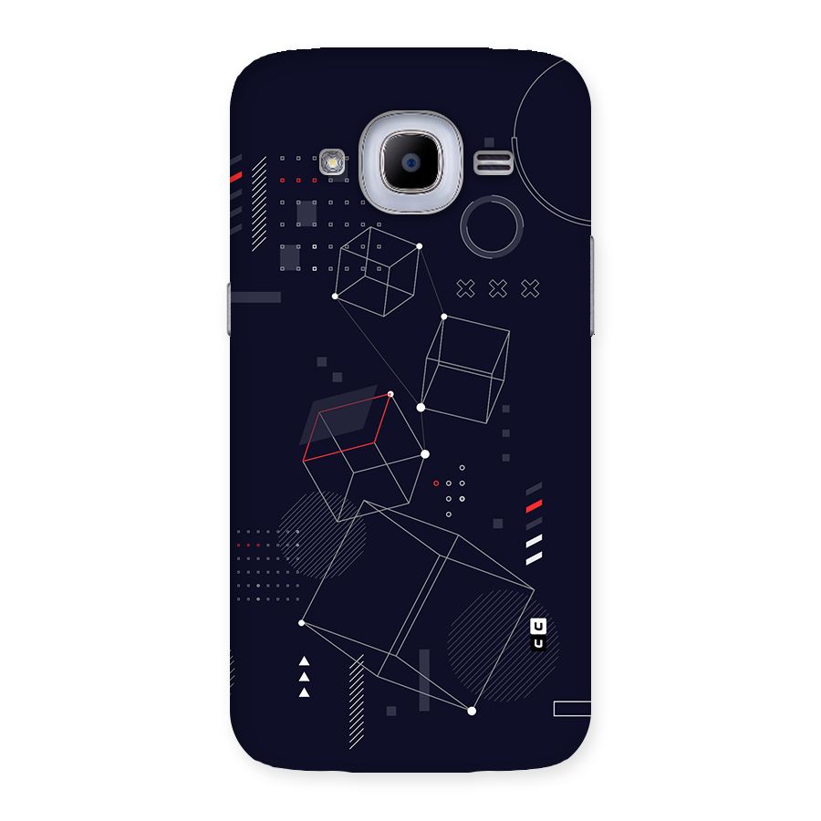 Royal Abstract Shapes Back Case for Galaxy J2 Pro