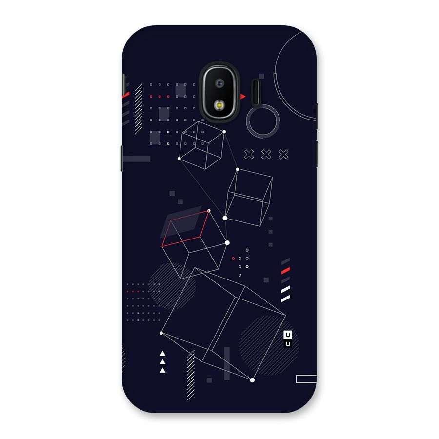 Royal Abstract Shapes Back Case for Galaxy J2 Pro 2018