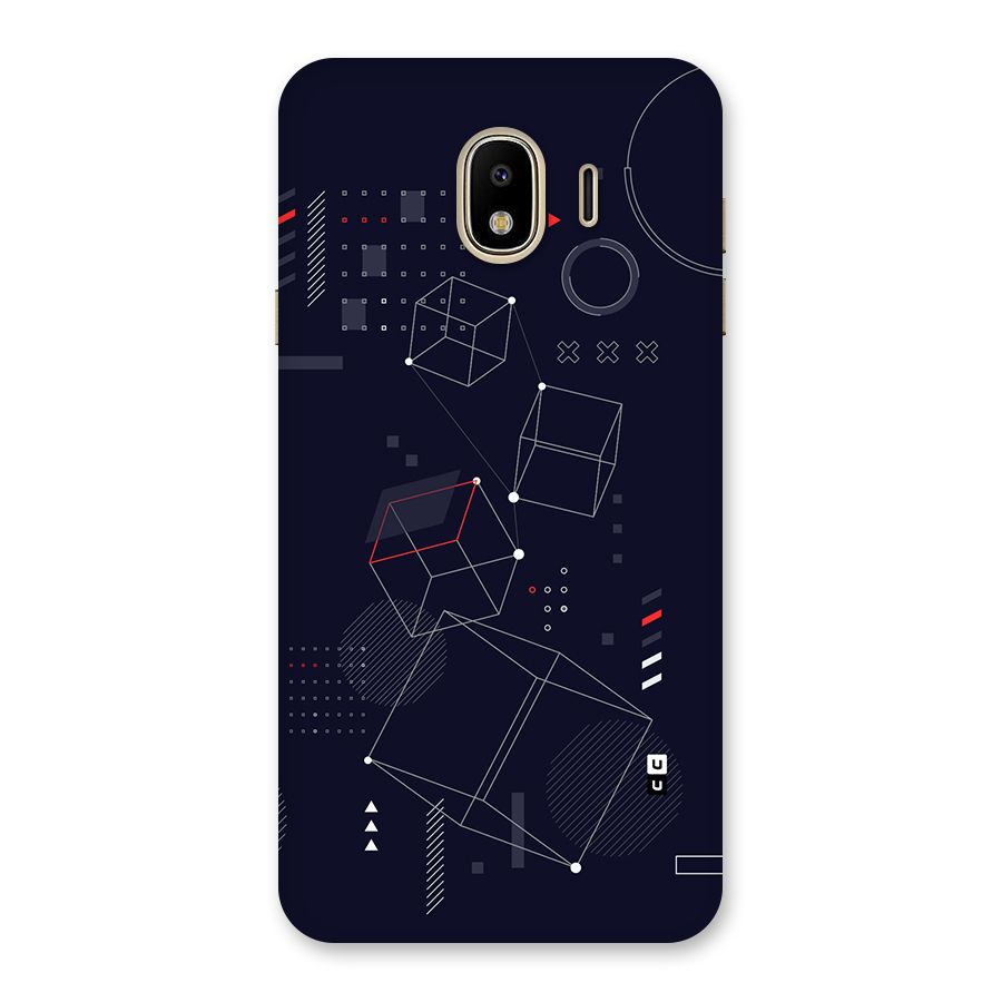 Royal Abstract Shapes Back Case for Galaxy J4