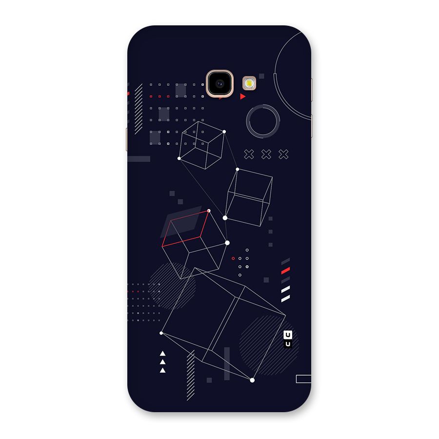 Royal Abstract Shapes Back Case for Galaxy J4 Plus