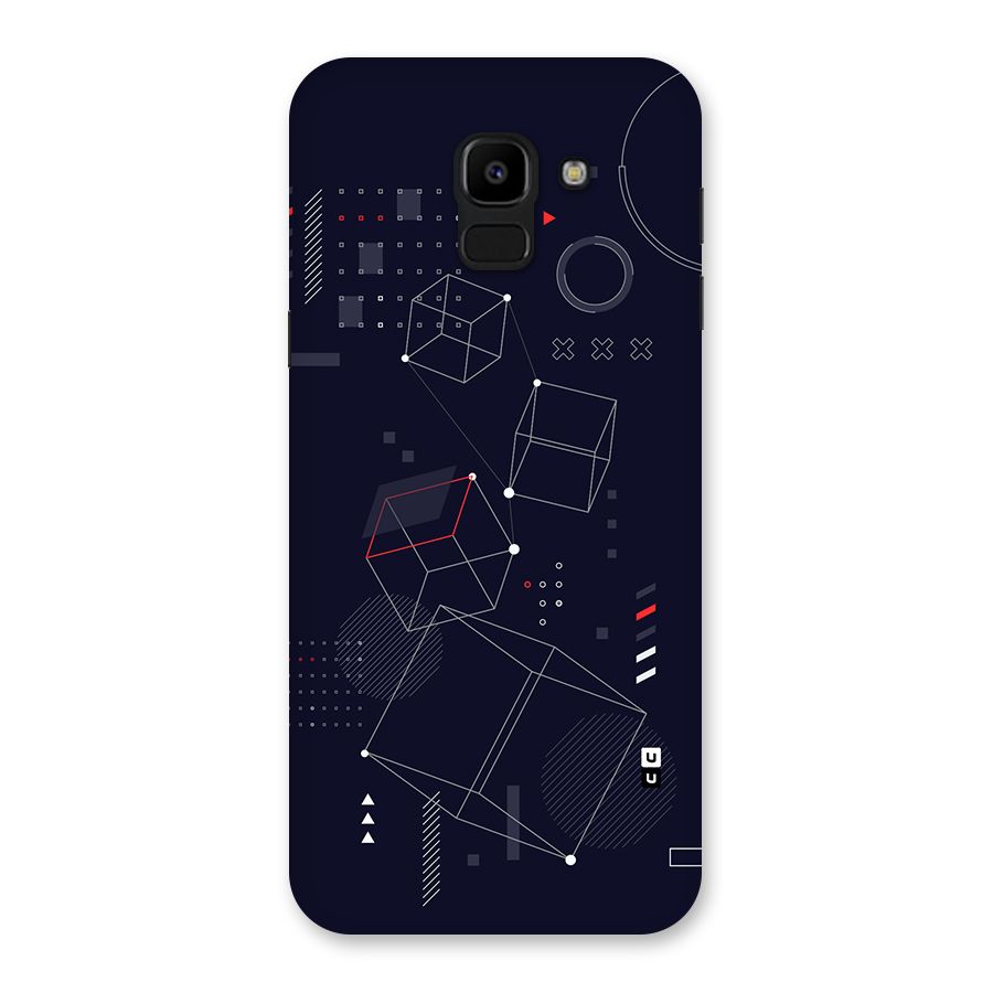 Royal Abstract Shapes Back Case for Galaxy J6