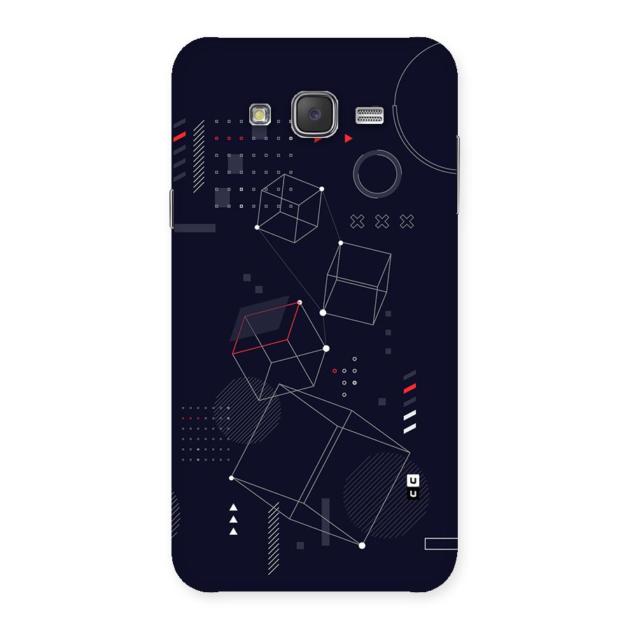 Royal Abstract Shapes Back Case for Galaxy J7