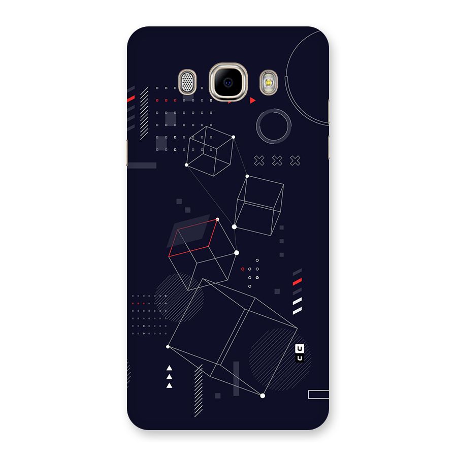 Royal Abstract Shapes Back Case for Galaxy J7 2016