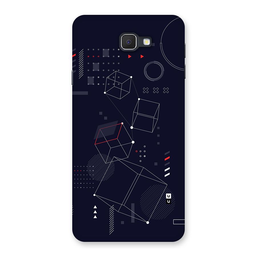 Royal Abstract Shapes Back Case for Galaxy J7 Prime
