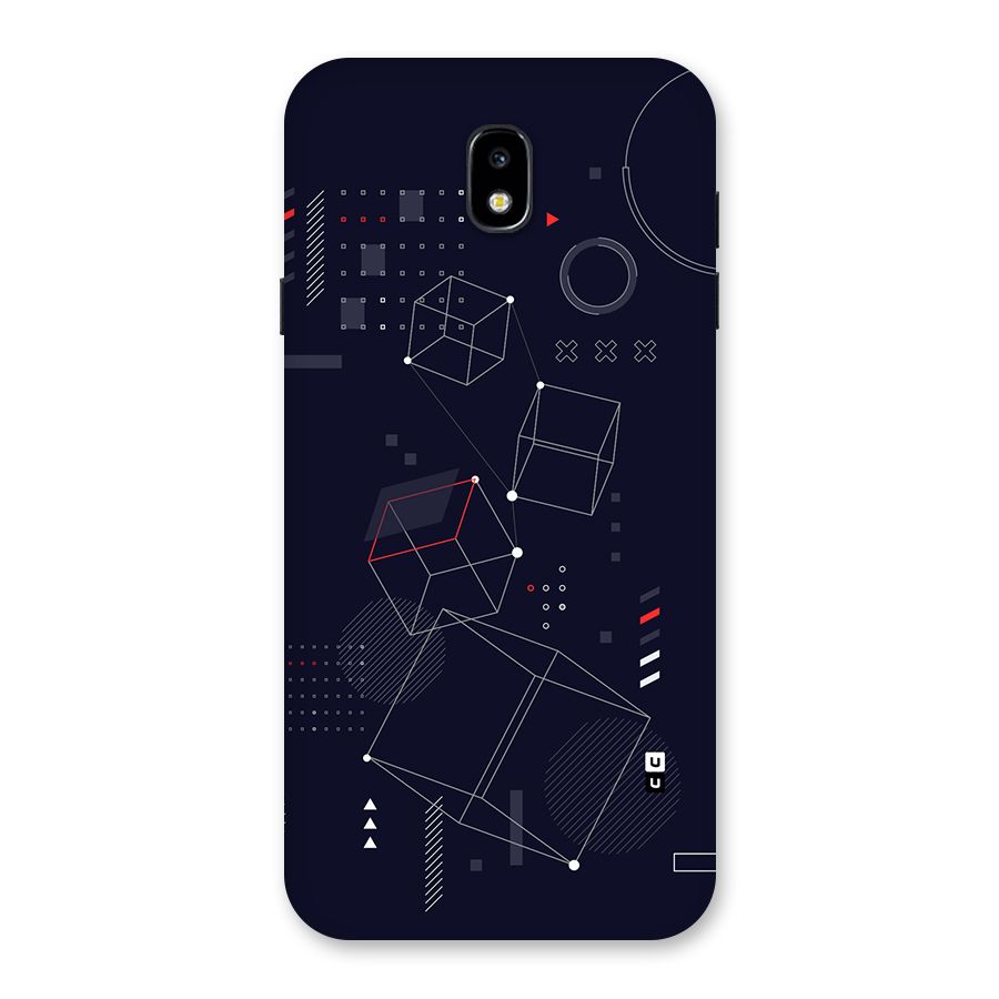 Royal Abstract Shapes Back Case for Galaxy J7 Pro