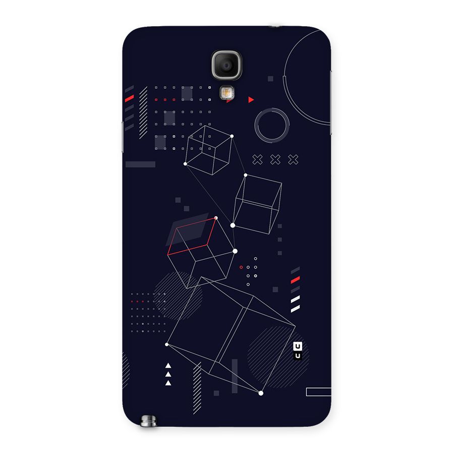 Royal Abstract Shapes Back Case for Galaxy Note 3 Neo