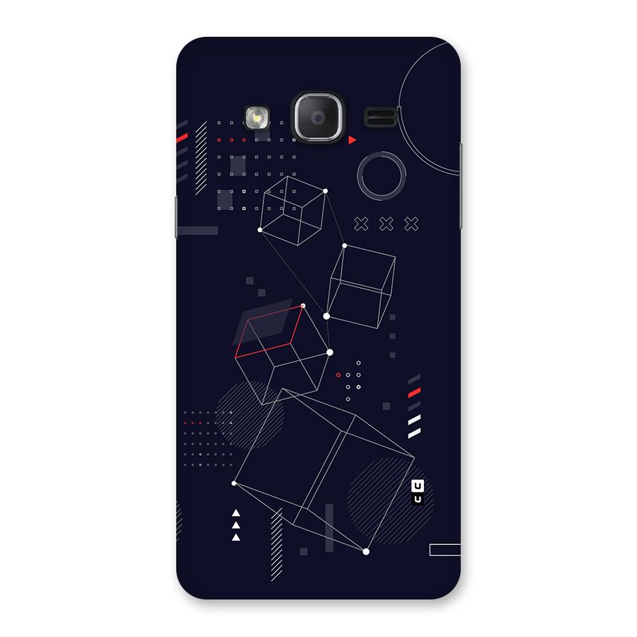 Royal Abstract Shapes Back Case for Galaxy On7 Pro