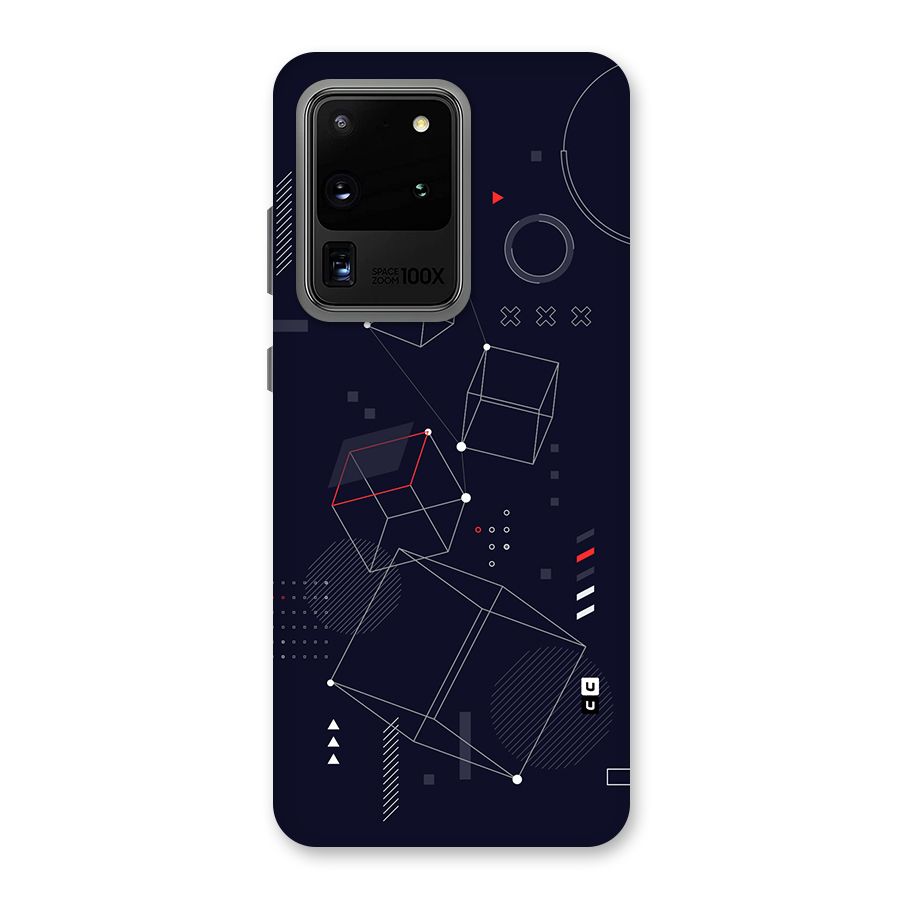 Royal Abstract Shapes Back Case for Galaxy S20 Ultra