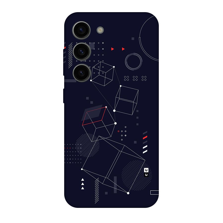 Royal Abstract Shapes Back Case for Galaxy S23