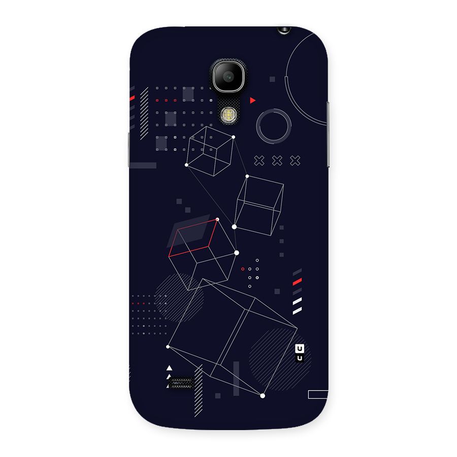 Royal Abstract Shapes Back Case for Galaxy S4 Mini