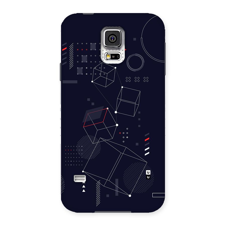 Royal Abstract Shapes Back Case for Galaxy S5