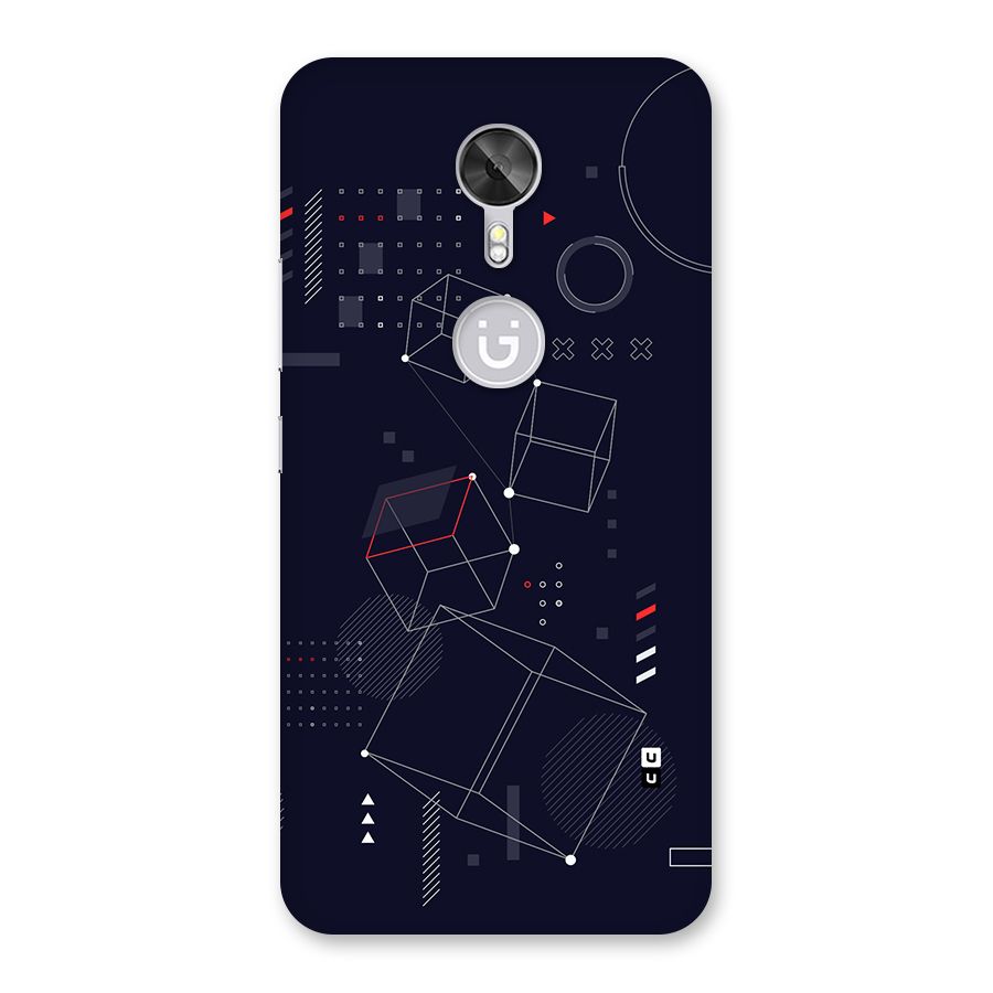 Royal Abstract Shapes Back Case for Gionee A1