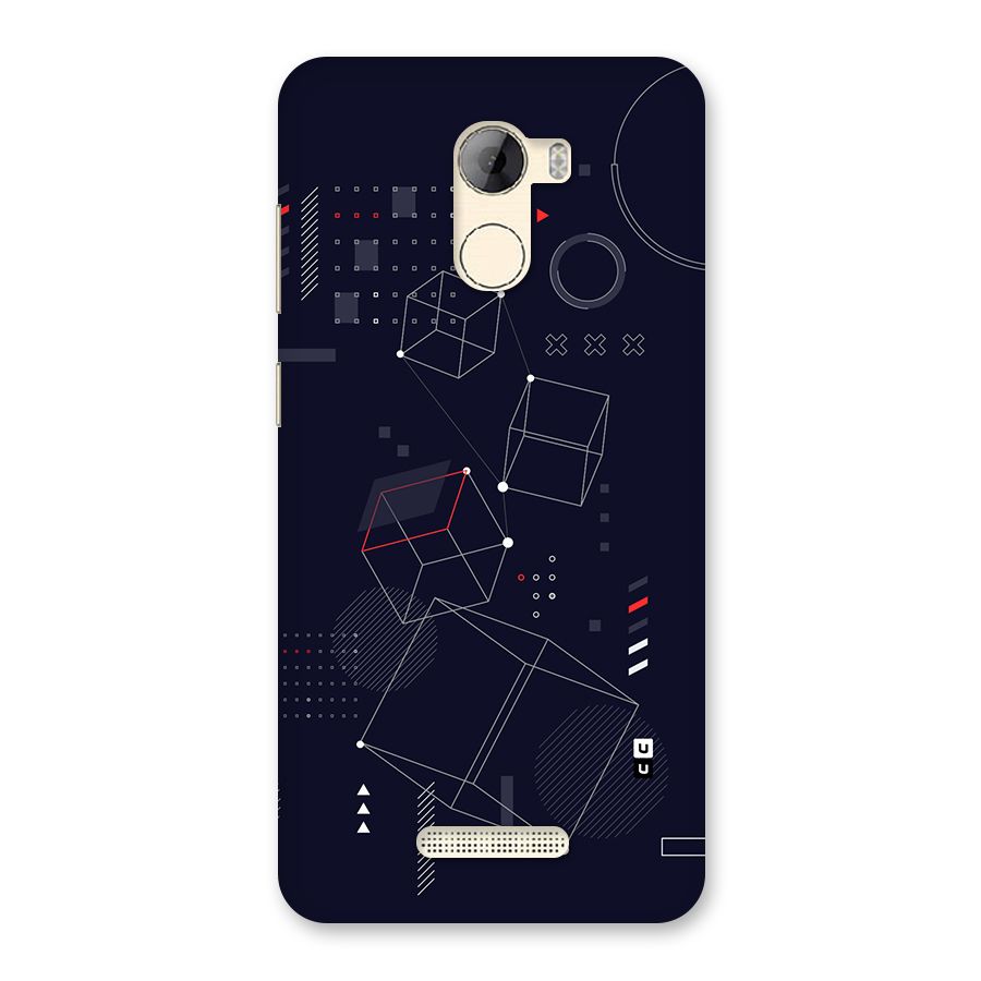 Royal Abstract Shapes Back Case for Gionee A1 LIte