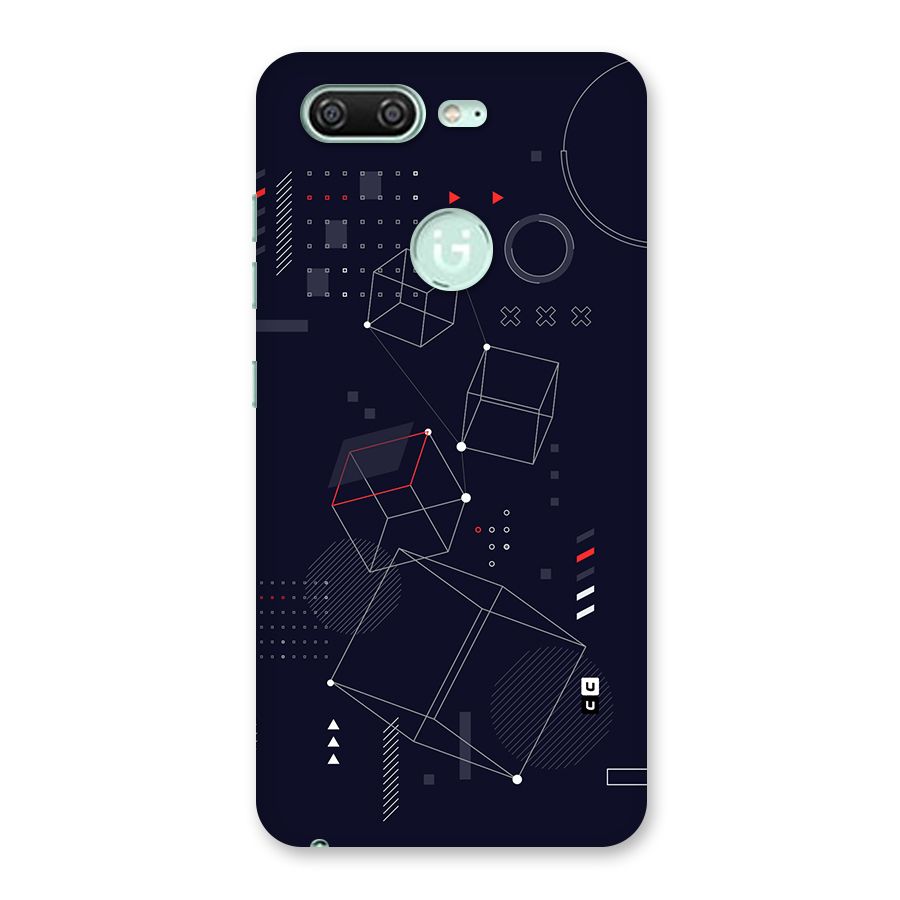 Royal Abstract Shapes Back Case for Gionee S10