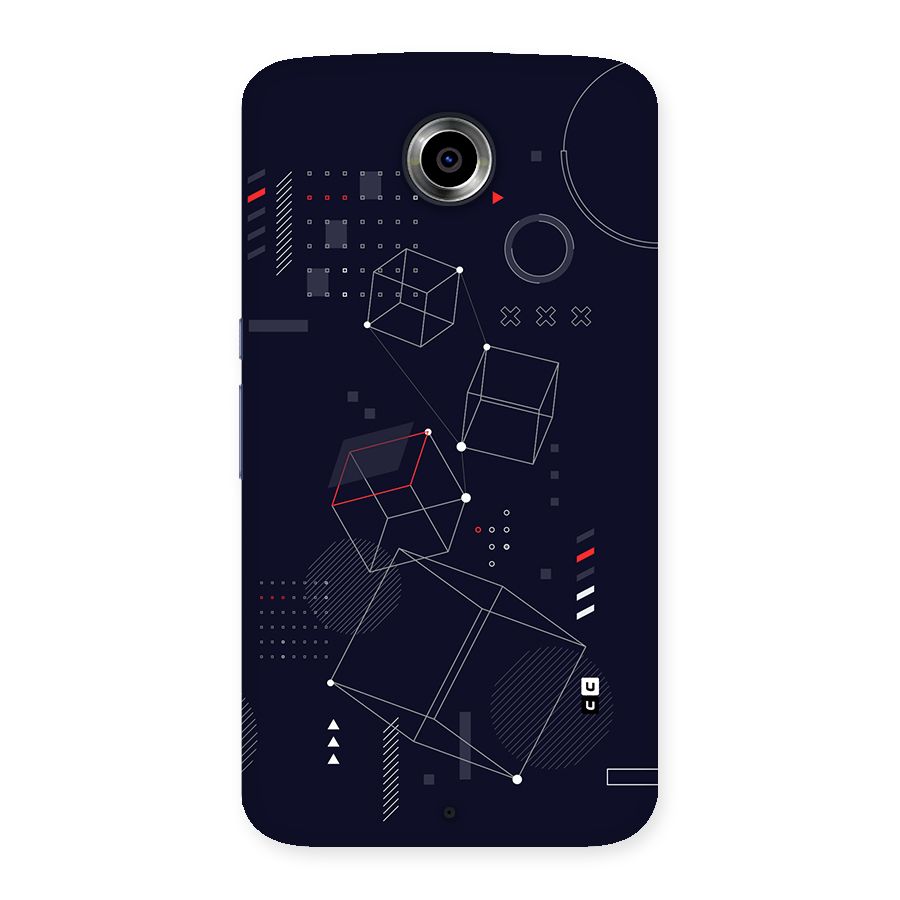 Royal Abstract Shapes Back Case for Google Nexus 6