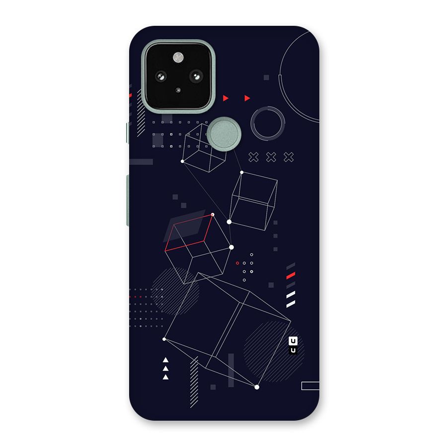 Royal Abstract Shapes Back Case for Google Pixel 5
