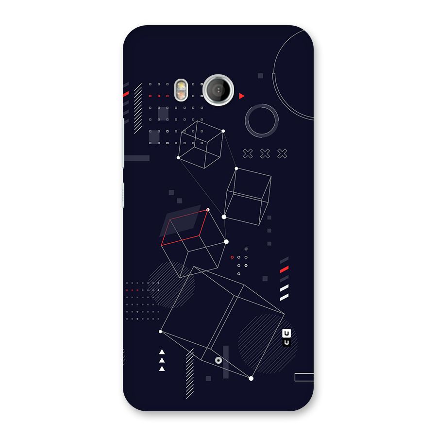 Royal Abstract Shapes Back Case for HTC U11
