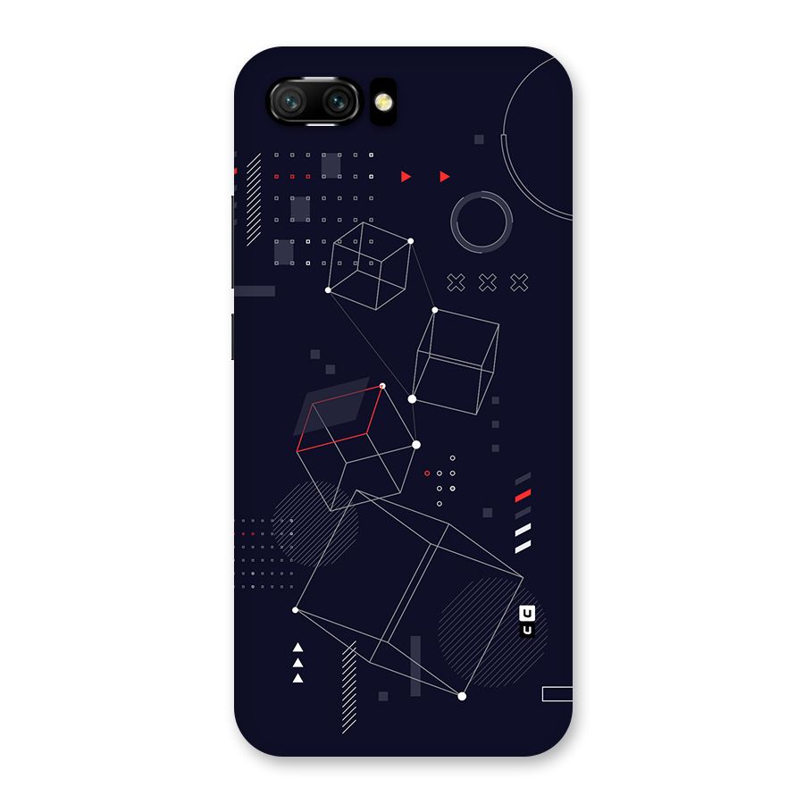 Royal Abstract Shapes Back Case for Honor 10
