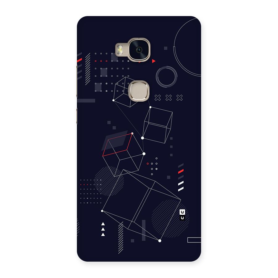 Royal Abstract Shapes Back Case for Honor 5X