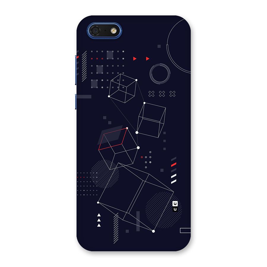 Royal Abstract Shapes Back Case for Honor 7s