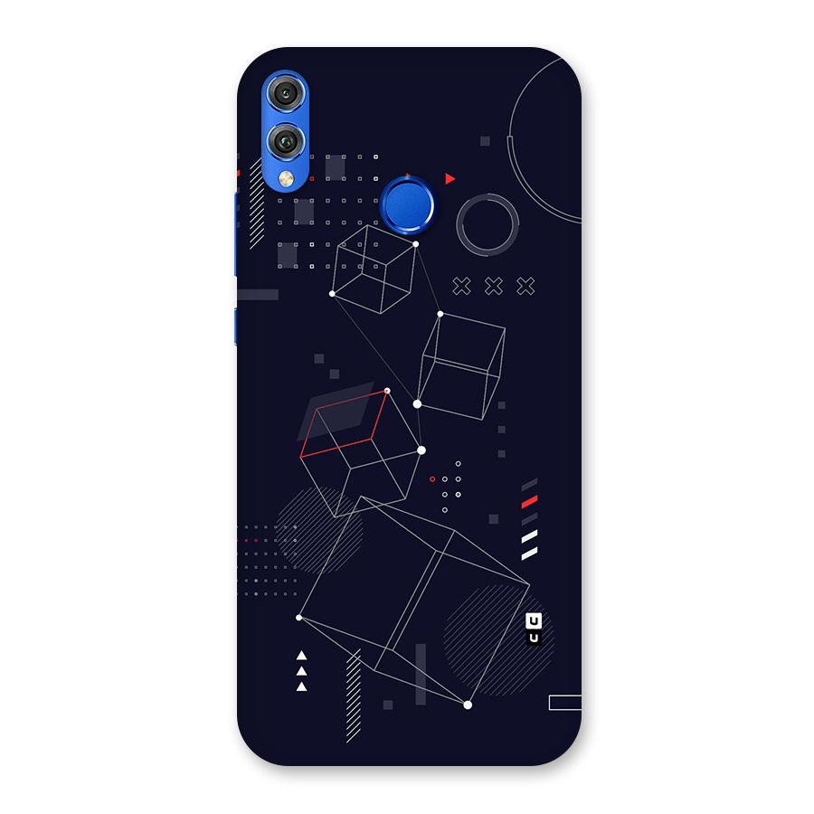 Royal Abstract Shapes Back Case for Honor 8X