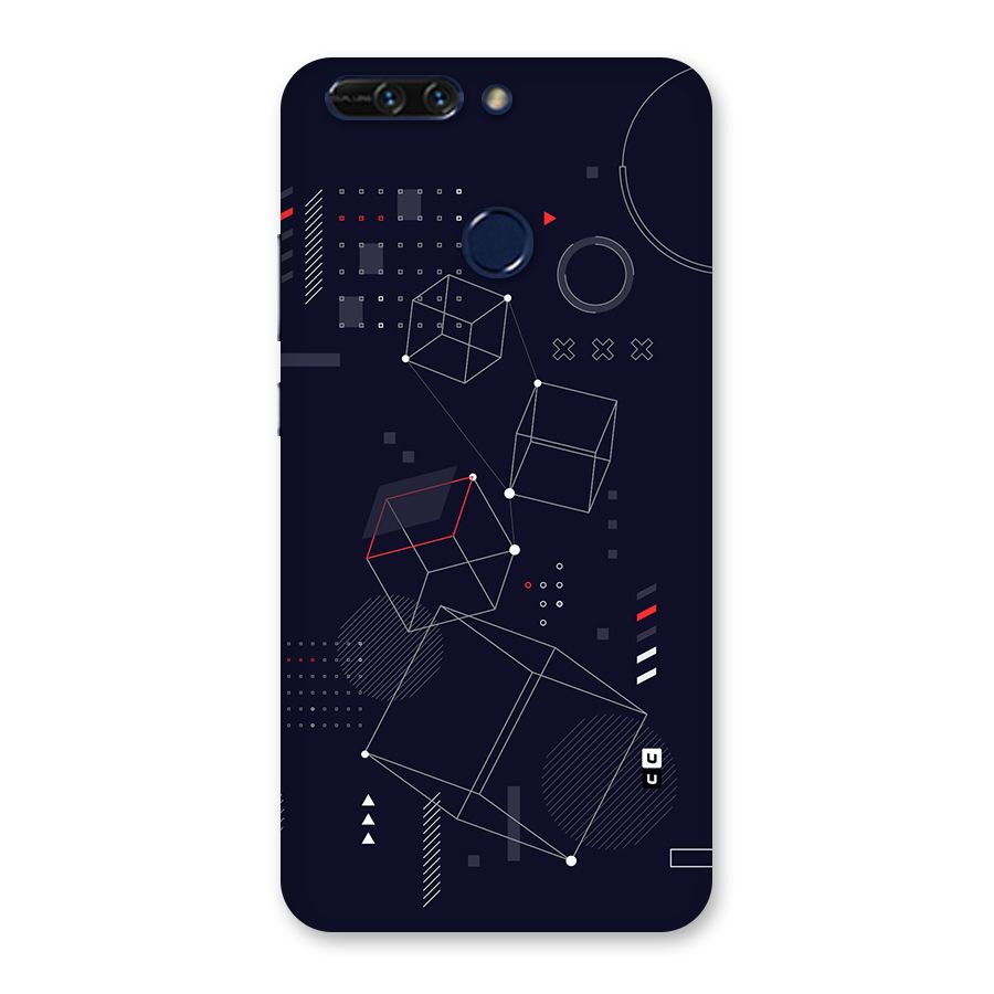 Royal Abstract Shapes Back Case for Honor 8 Pro