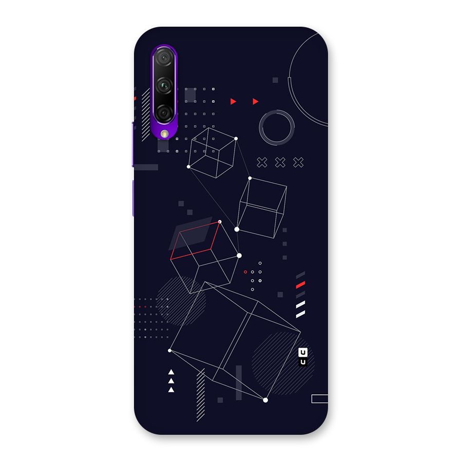 Royal Abstract Shapes Back Case for Honor 9X Pro