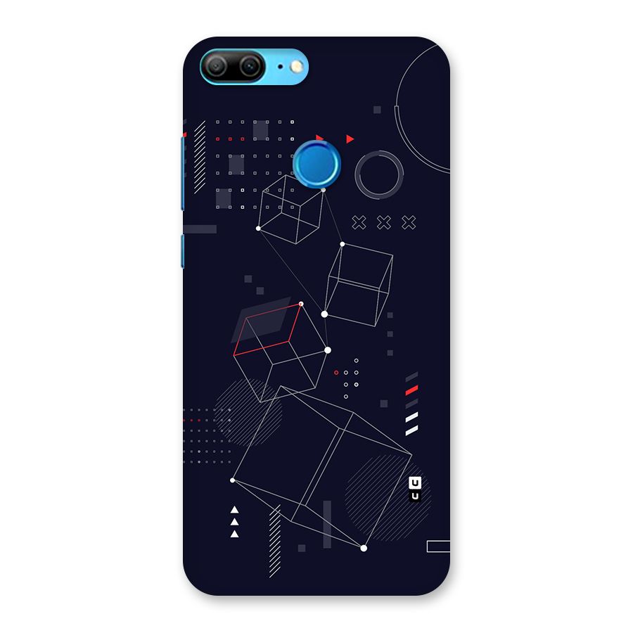 Royal Abstract Shapes Back Case for Honor 9 Lite
