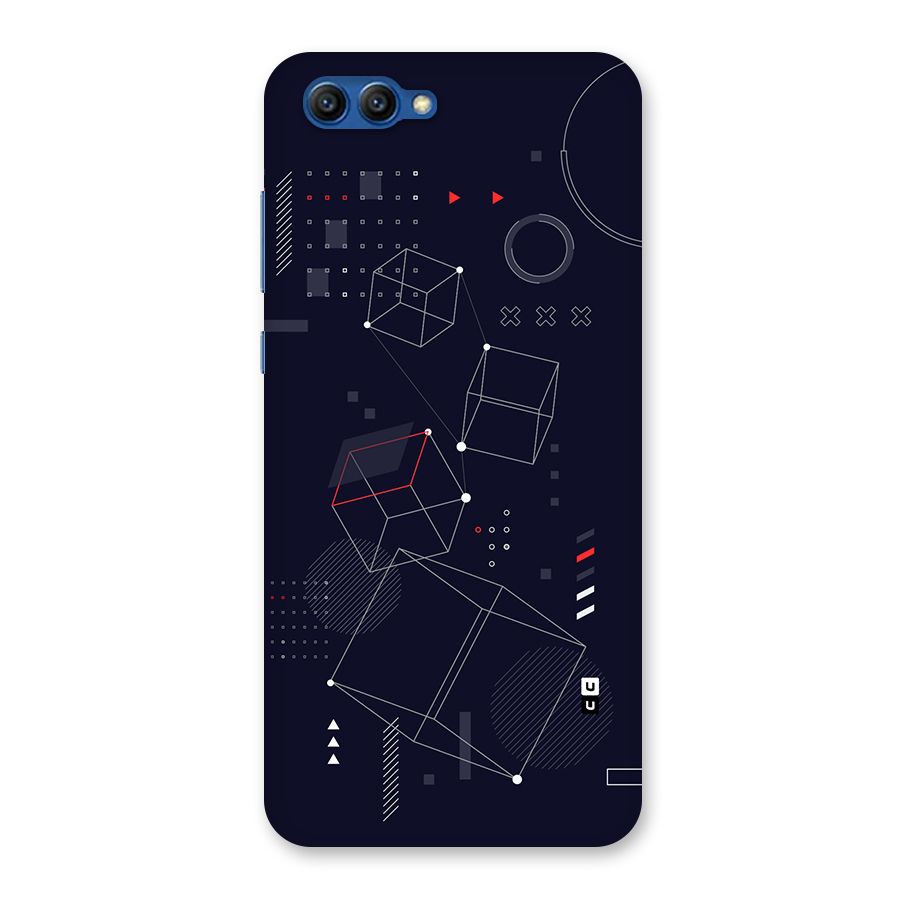 Royal Abstract Shapes Back Case for Honor View 10