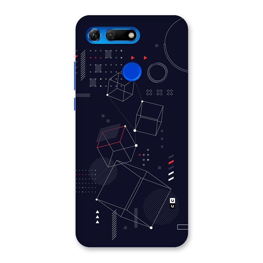 Royal Abstract Shapes Back Case for Honor View 20