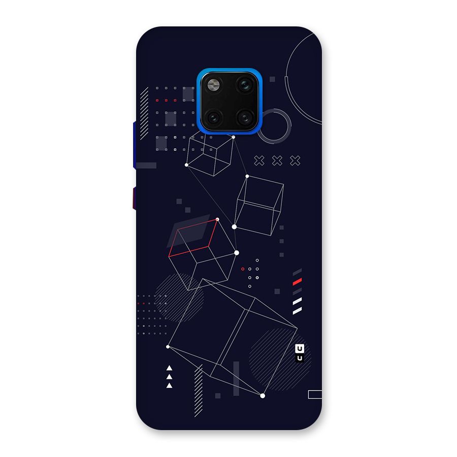 Royal Abstract Shapes Back Case for Huawei Mate 20 Pro