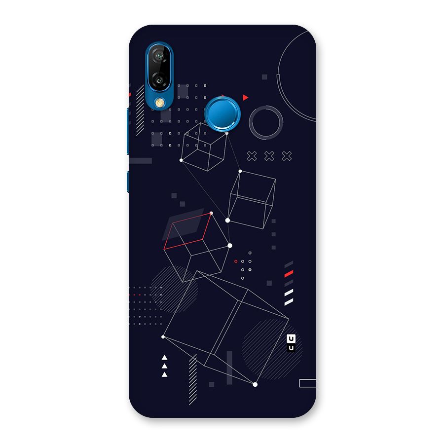 Royal Abstract Shapes Back Case for Huawei P20 Lite