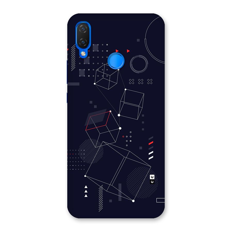 Royal Abstract Shapes Back Case for Huawei P Smart Plus