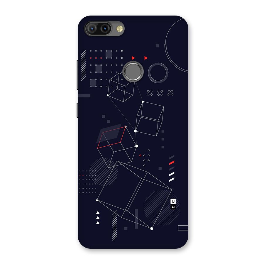 Royal Abstract Shapes Back Case for Infinix Hot 6 Pro