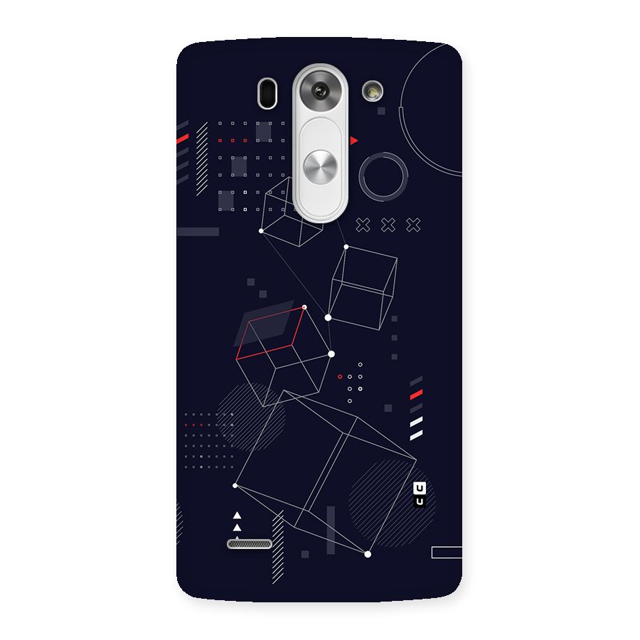 Royal Abstract Shapes Back Case for LG G3 Beat