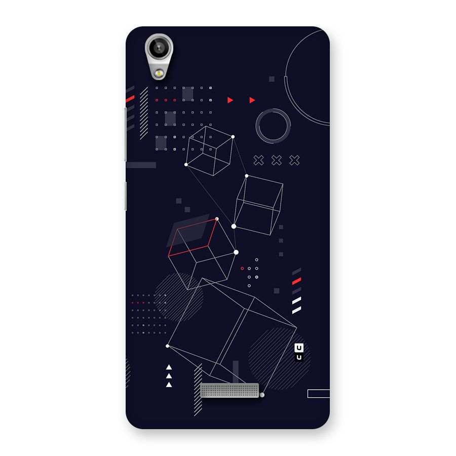 Royal Abstract Shapes Back Case for Lava Pixel V1
