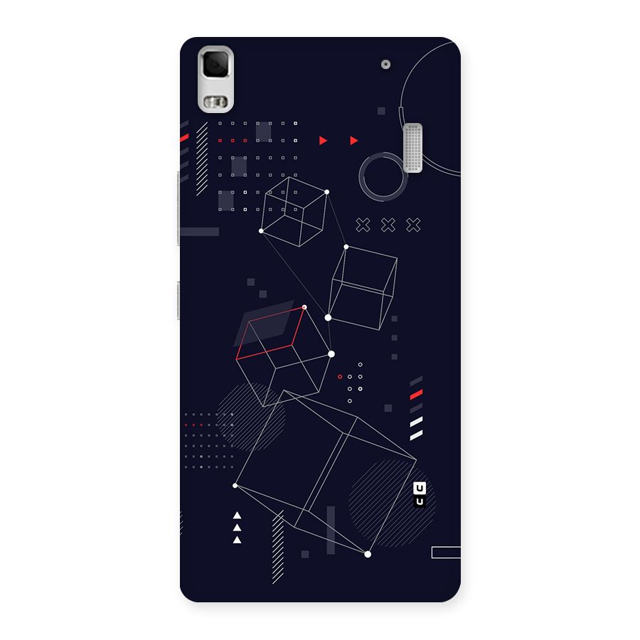 Royal Abstract Shapes Back Case for Lenovo A7000