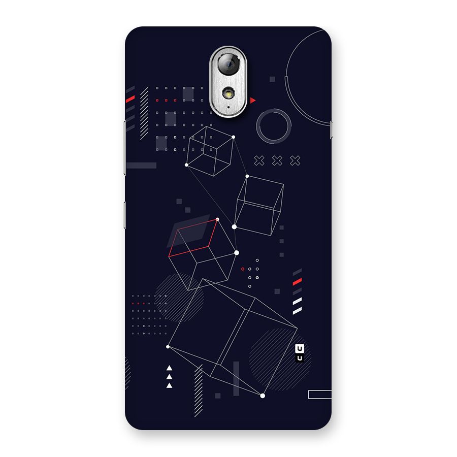 Royal Abstract Shapes Back Case for Lenovo Vibe P1M