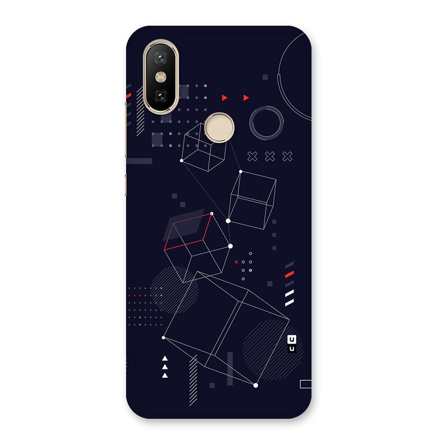 Royal Abstract Shapes Back Case for Mi A2