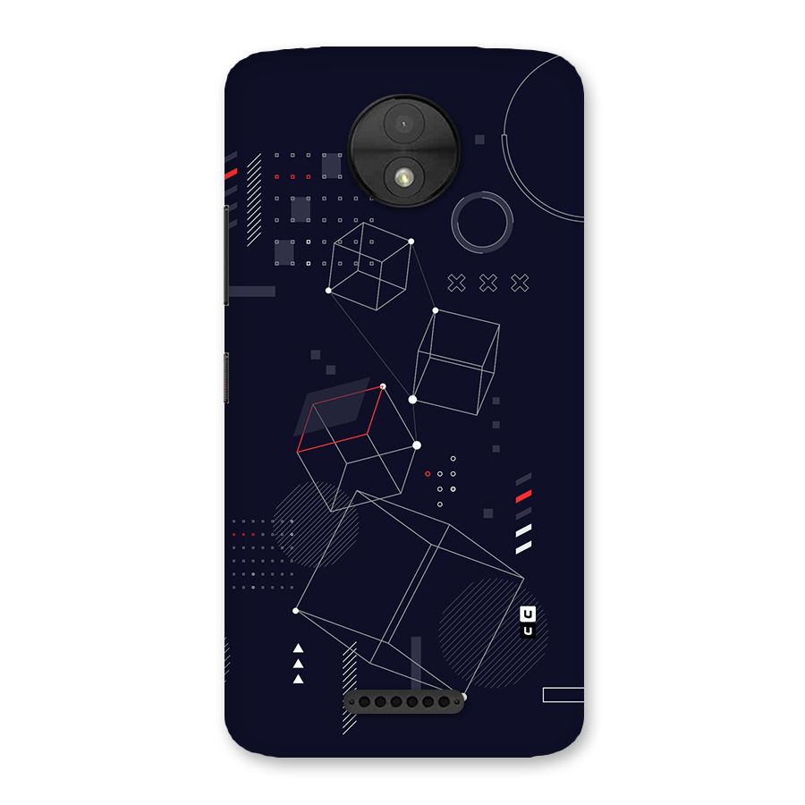 Royal Abstract Shapes Back Case for Moto C