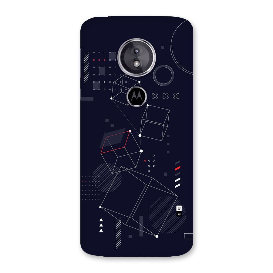 Royal Abstract Shapes Back Case for Moto E5