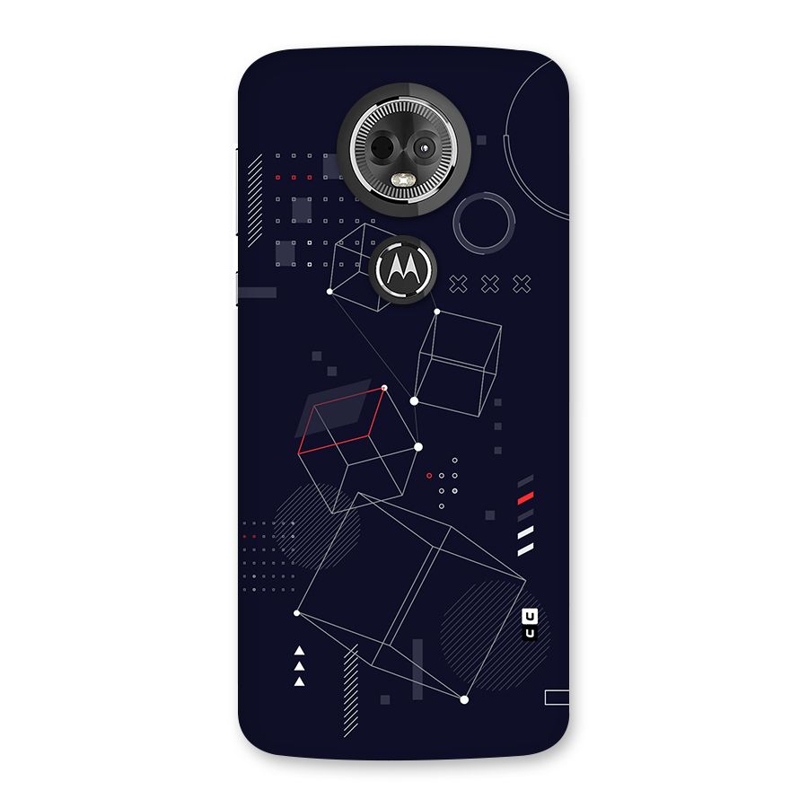Royal Abstract Shapes Back Case for Moto E5 Plus