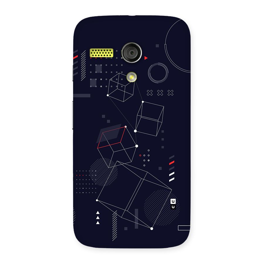 Royal Abstract Shapes Back Case for Moto G