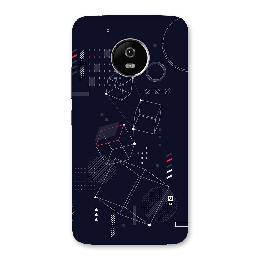Royal Abstract Shapes Back Case for Moto G5