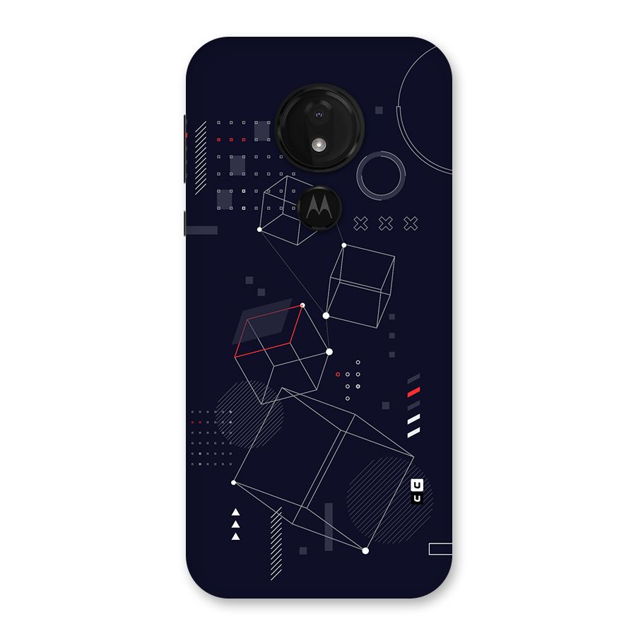 Royal Abstract Shapes Back Case for Moto G7 Power